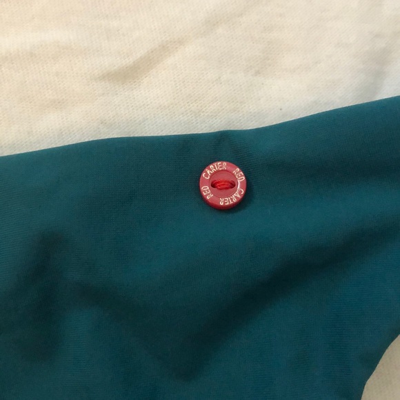 Red Carter swim bottoms - Picture 3 of 3